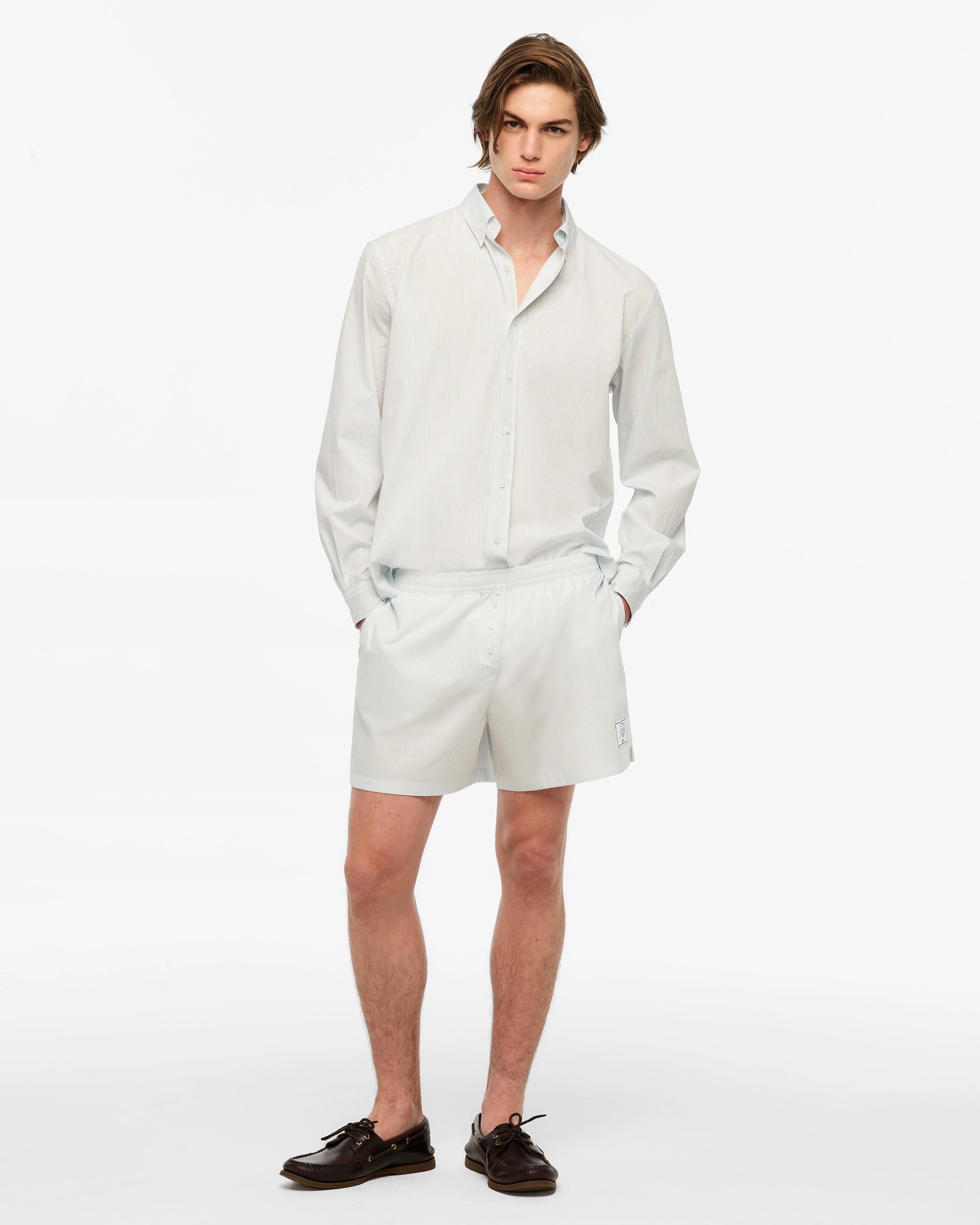 1989 (Taylor’s Version) Seagull Blue Stripe Poplin Shirt - Image 6