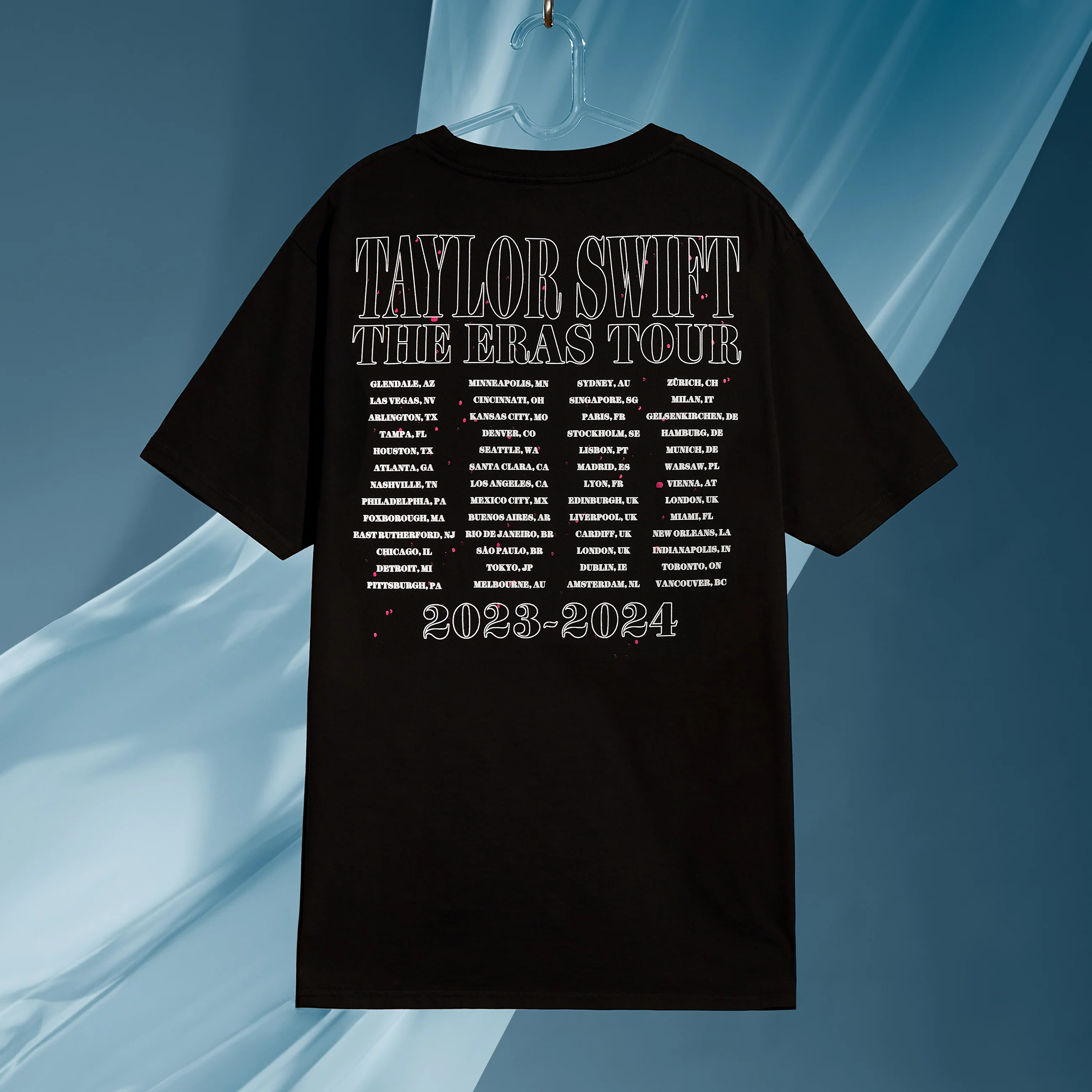 Taylor Swift | The Eras Tour 1989 (Taylor's Version) Live Photo Oversized T-Shirt - Image 4