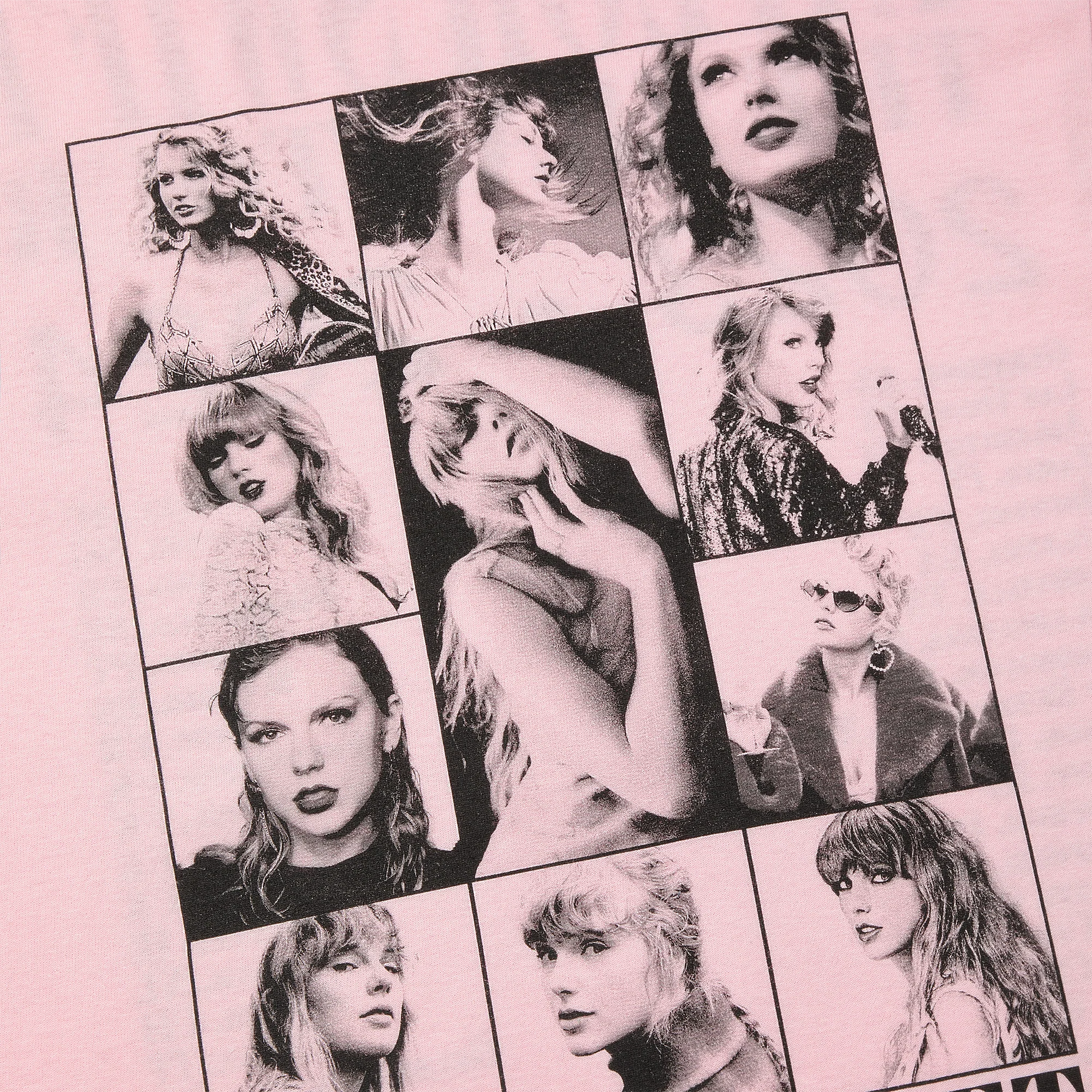Taylor Swift The Eras Tour Pink T-Shirt - Image 3